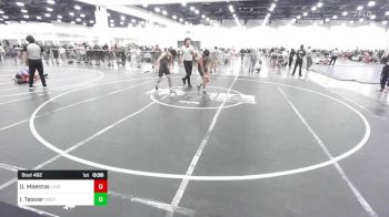 126 lbs Consi Of 8 #2 - Destin Maestas, Legends Of Gold LV vs Isaac Tessier, South Hills HS