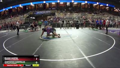 285 1A Cons. Round 2 - Elijah Austin, Zephyrhills Christian vs Dartavius Saintelus, The King`s Academy