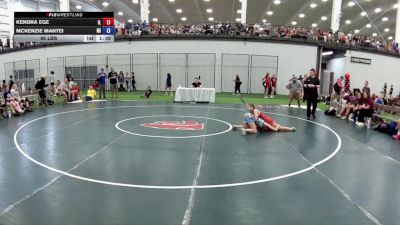 95 lbs Kendra Ege, Illinois vs McKenzie Mantei, Michigan