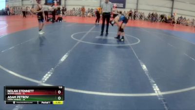 115 lbs Rd# 8- 12:30pm Saturday Final Pool - Adam Petrov, Terps Xpress vs Nolan Stennett, Rough House