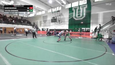 285 lbs Cons. Round 3 - Jahir Saldivar, Birmingham vs Colton Shermer, Burroughs