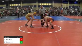 Match - Colton Thomas, Caprock High School vs Caleb Madrid, Temecula Valley High School