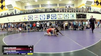 165 lbs Quarterfinal - Aidan Kincaide, Contenders Wrestling Academy vs Thomas Minor, Warren Wrestling Academy