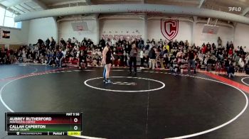 155 lbs Champ. Round 1 - Callah Caperton, Moffat County vs Aubrey Rutherford, Montezuma-Cortez