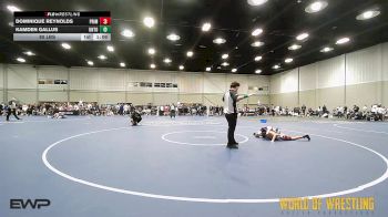 80 lbs Rr Rnd 3 - Dominique Reynolds, Prime 14U vs Kamden Gallus, Untouchables 14U MN