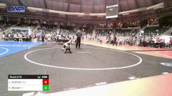 49 lbs Round Of 16 - Luxton Sullivan, Cowboy Wrestling Club vs Finn Morse, Sallisaw Takedown Club