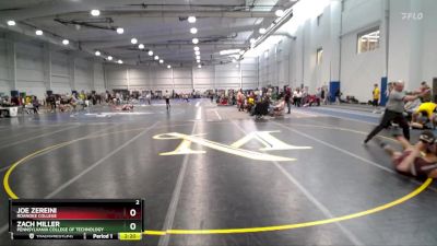 174 lbs Cons. Round 2 - Joe Zereini, Roanoke College vs Zach Miller, Pennsylvania College Of Technology