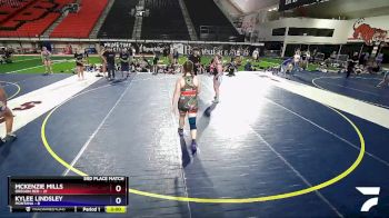 180 lbs Placement Matches (16 Team) - McKenzie Mills, Oregon Red vs Kylee Lindsley, Montana