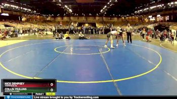 138 lbs Champ. Round 3 - Nick Dempsey, Thompson HS vs Collin Mullins, North Paulding