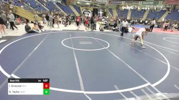 109 lbs Semifinal - Isabella Marie Smouse, Brighton WC vs Kaylin Taylor, North Montana WC