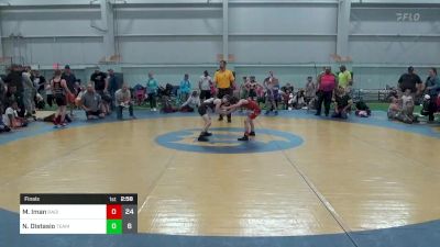 65 lbs Final - Maddox Iman, Ragin Raisins vs Nico Distasio, Team Gotcha