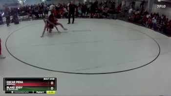 109 lbs Cons. Round 3 - Oscar Pena, Nebraska vs Blake Eddy, GI Grapplers