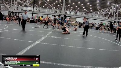 113 lbs Semis (4 Team) - Max Berman, GT Apocalypse vs Izaya Schickley, Team California