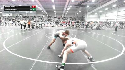 152 lbs Consi Of 32 #1 - Trace Furman, PA vs Owen Dennis, OH