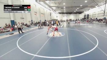157 lbs Champ. Round 2 - Aziz Mian, Pennsylvania College Of Technology vs Michael O`Connor, Stevens Tech
