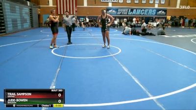 215 lbs Cons. Round 5 - Trail Sampson, Uintah vs Judd Bowen, Bingham