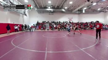 190 lbs Cons. Round 2 - Garrett Beyer, Valor Christian vs Mattias Martin, Monarch