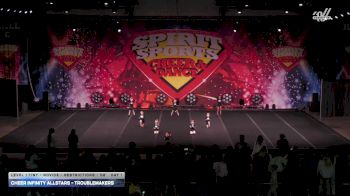 Cheer Infinity Allstars - Troublemakers [2026 L1 Tiny - Novice - Restrictions - D2 Day 1] 2026 Spirit Sports Myrtle Beach Nationals