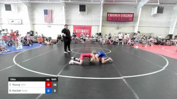 72 lbs Final - Zayne Young, The Hunt Wrestling Club vs Bennett Kocher, South Hills Wrestling Academy