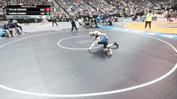 157-5A Cons. Round 2 - Rylan Berger, Pomona vs Caden Deines, ThunderRidge