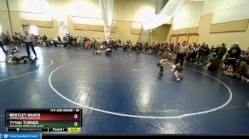 45 lbs 1st Place Match - Tytan Turner, Stallions Wrestling Club vs Bentley Baker, Ravage Wrestling Club