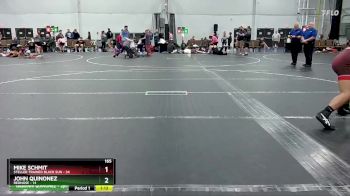 165 lbs Round 7 (8 Team) - Mike Schmit, Steller Trained Black Sun vs JOHN QUINONEZ, RedNose