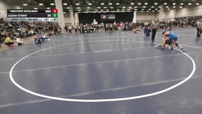 165 lbs Champ. Rd Of 16 - Alijah Atkins, Irish Wrestling Club vs Grayson Woolman, Mile High Wrestling Club