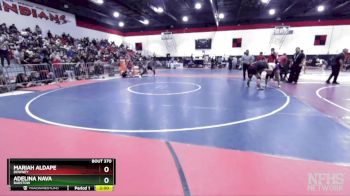 Cons. Semi - Natalia Johnson, Harvard Westlake vs Kaylin Montano, Shadow Hills