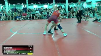140 lbs Round 4 (6 Team) - Jarrod Blunt, U2 Upstate Uprising 2.0 vs Jax Meyer, Mat Warriors Blue