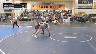 174Green lbs Rr Rnd 1 - Jeremy Pitcock, Columbia vs Kent McCombs, Army West Point