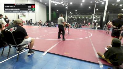140 lbs Rr Rnd 4 - Cole Fogle, Boyertown - HSAm vs Kaquan Holland, Colonial Pride - HSAm