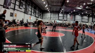 60 lbs Round 5 (6 Team) - Felix Melendez, PIT BULL WRESTLING ACADEMY vs Barret Switzer, SHENANDOAH VALLEY WRESTLING CLUB