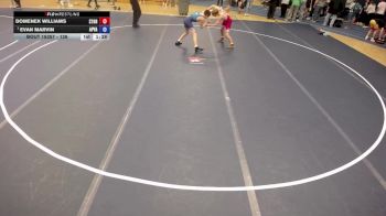 126 lbs 3rd Place Match - Domenek Williams, Storm vs Evan Marvin, Apple Valley