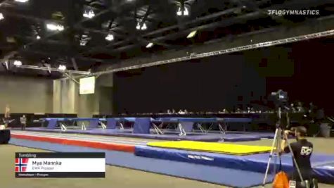 Mya Mannka - Tumbling, EWA Prosper - 2021 USA Gymnastics Championships