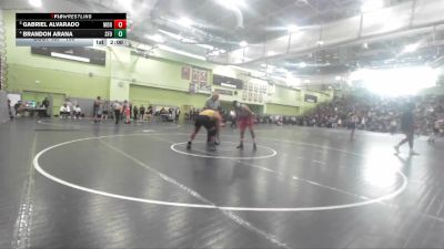 190 lbs Quarterfinal - Gabriel Alvarado, MONROE vs Brandon Arana, SAN FERNANDO