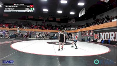 60 lbs Rr Rnd 3 - Lincoln Hartley, ARDMORE TAKEDOWN CLUB vs Daxton Ray, Division Bell Wrestling