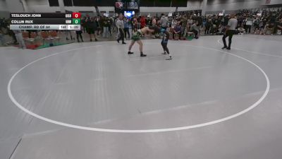 157 lbs Champ. Rd Of 64 - Collin Rux, Harlem Huskies WC vs Teslouch John, GI Grapplers