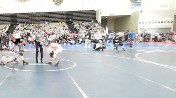85-I lbs Semifinal - Joseph Monell, Xtreme Wrestling vs Jaxon Candeloro, All I See Is Gold Academy