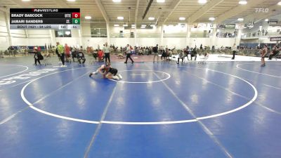 94 lbs Consi Of 8 #1 - Brady Babcock, Otter Valley Brandon vs Jamari Sanders, St. Johns Prep