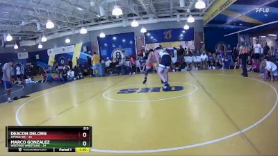 215 lbs Semis & Wb (16 Team) - Marco Gonzalez, Westside Wrestling vs Deacon Delong, Attack WC