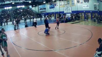 132 lbs Champ. Round 1 - Julian Desher - Perez, Desert Pines vs Vaughn Geisendorf, Coronado