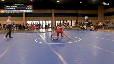 165 lbs Rd Of 32 - Aiden Riggins, Iowa State vs Zach Hanson, Stanford
