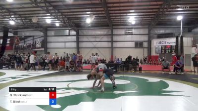 61 kg Consi Of 32 #1 - Gable Strickland, Mat Town USA vs Teagan Block, Wolves Wrestling Club