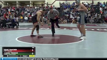 195 lbs Round 3 - Isaac Thacher, Fort Madison vs Caiden Tresnak, Xavier, Cedar Rapids