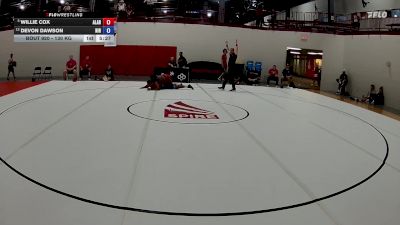 130 kg Cons. Semis - Willie Cox, Alabama vs Devon Dawson, Northern Illinois RTC