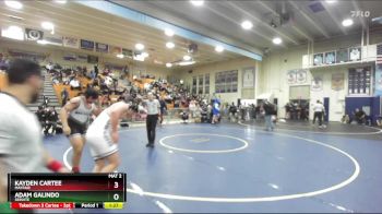 215 lbs Semifinal - Adam Galindo, Servite vs Kayden Cartee, Mayfair