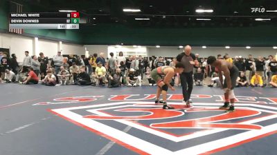 190 lbs Consi Of 4 - Michael White, IN vs Devin Downes, NY