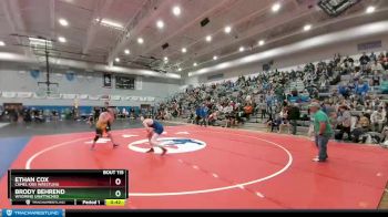 152 lbs Quarterfinal - Brody Behrend, Wyoming Unattached vs Ethan Cox, Camel Kids Wrestling