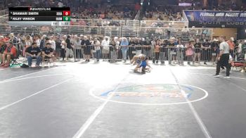 135 lbs Champ. Round 1 - Shamari Smith, South Dade vs Kiley Vinson, Harmony
