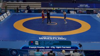 57 kg 1/8 Final - Luke Joseph LILLEDAHL, United States vs Kabe Matjanov, Turkmenistan